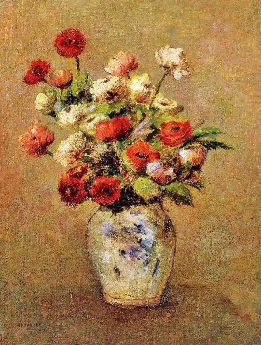 Odilon Redon Bouquet of Flowers, 1900 - Alaya Gallery