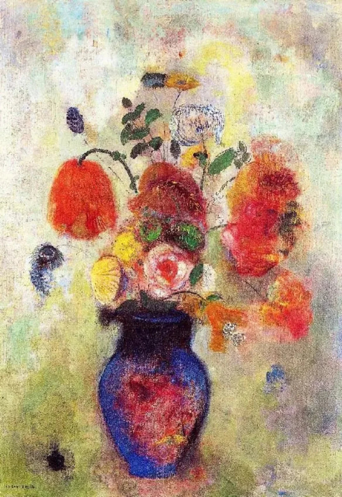 Odilon Redon Bouquet of Flowers, 1912 - Alaya Gallery