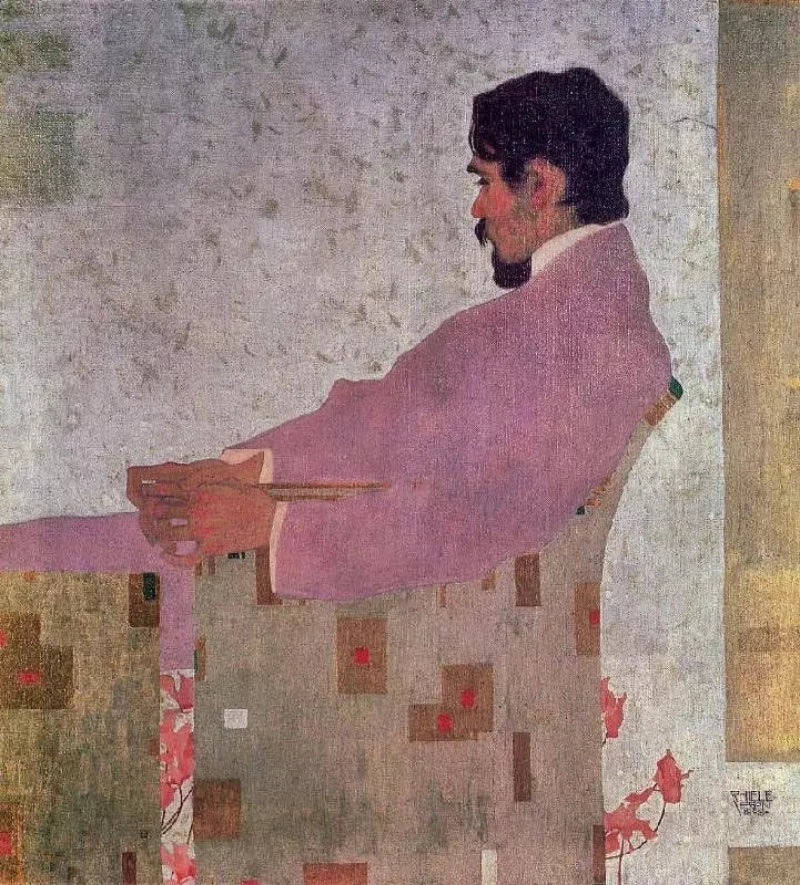 Egon Schiele Portrait of the Painter Anton Peschka - Alaya Gallery