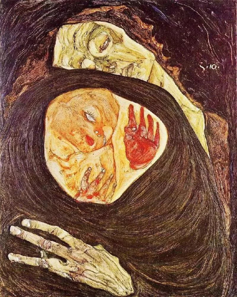 Egon Schiele Dead Mother - Alaya Gallery