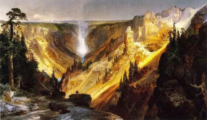 Thomas Moran Grand Canyon of the Yellowstone - Alaya Gallery