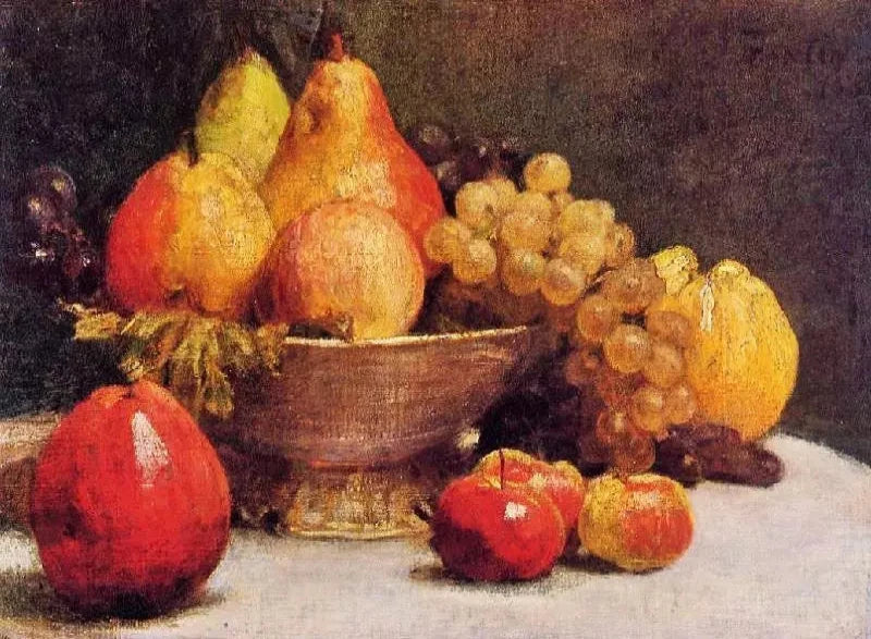 Henri Fantin-Latour Bowl of Fruit - Alaya Gallery