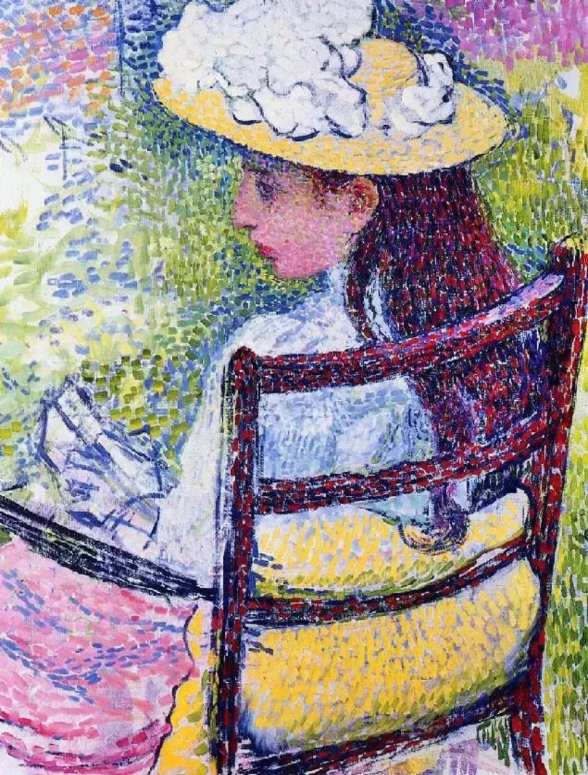 Theo van Rysselberghe Portrait of Jeanne Pissarro - Alaya Gallery