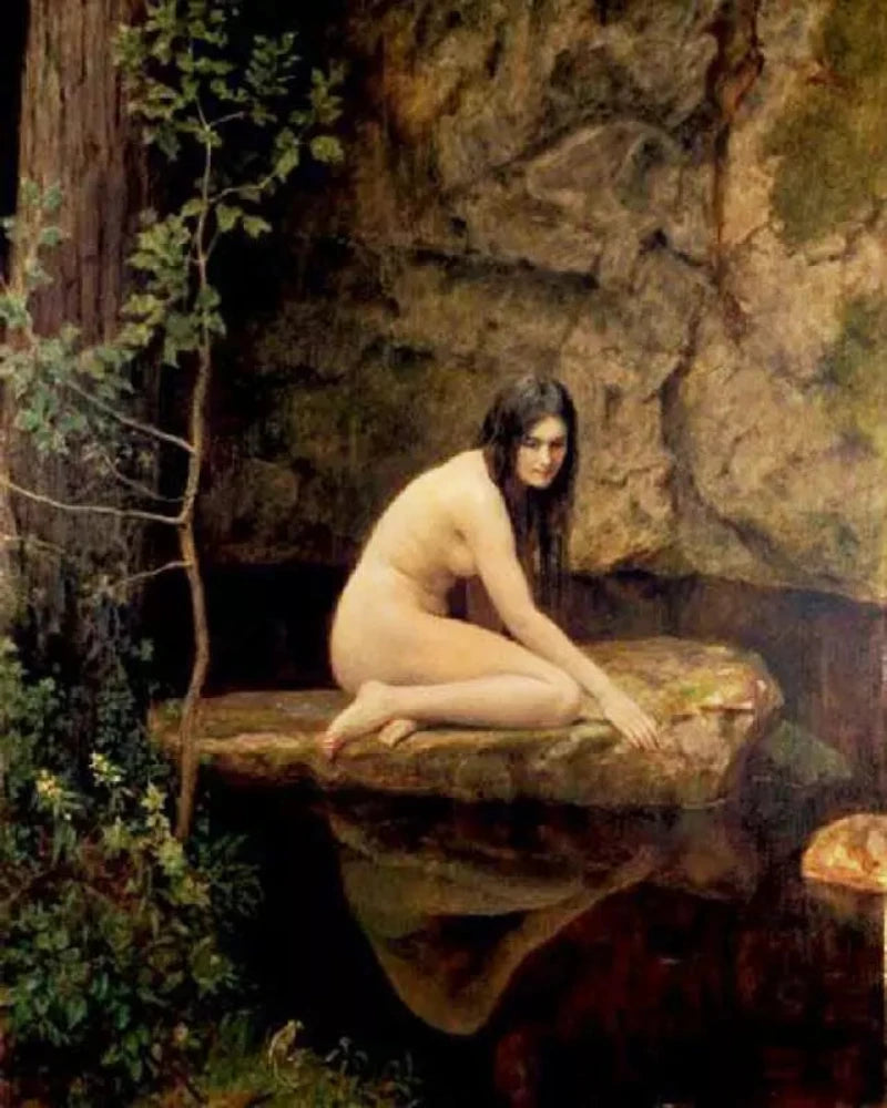 John Maler Collier A Water Nymph - Alaya Gallery