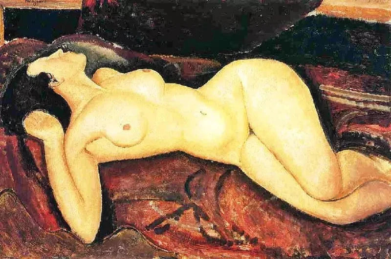 Amedeo Modigliani Recumbent Nude - Alaya Gallery