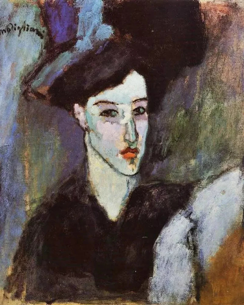 Amedeo Modigliani The Jewish Woman, also known as The Jewess - Alaya Gallery