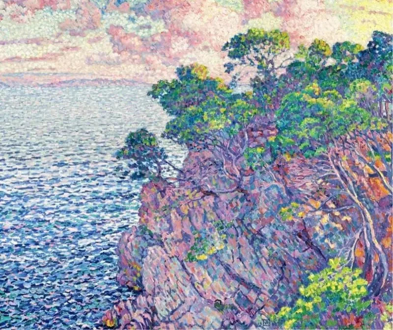 Theo van Rysselberghe La Pointe du Rossignol (Cap Layet) - Alaya Gallery