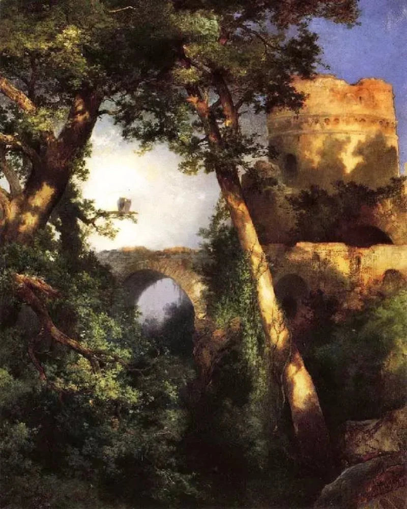 Thomas Moran Two Owls - Alaya Gallery