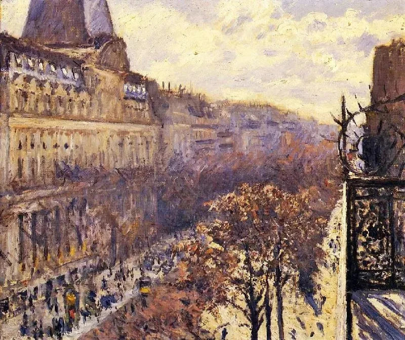 Gustave Caillebotte Boulevard des Italiens - Alaya Gallery