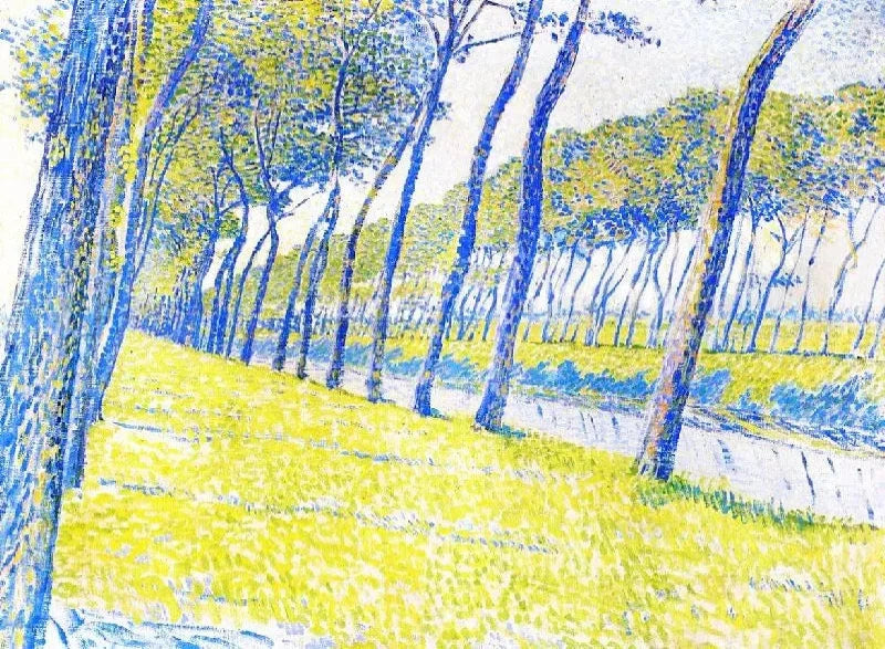 Theo van Rysselberghe Canal in Flanders - Alaya Gallery