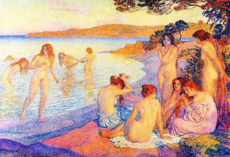 Theo van Rysselberghe L??￡¤Heure Embrasee - Alaya Gallery