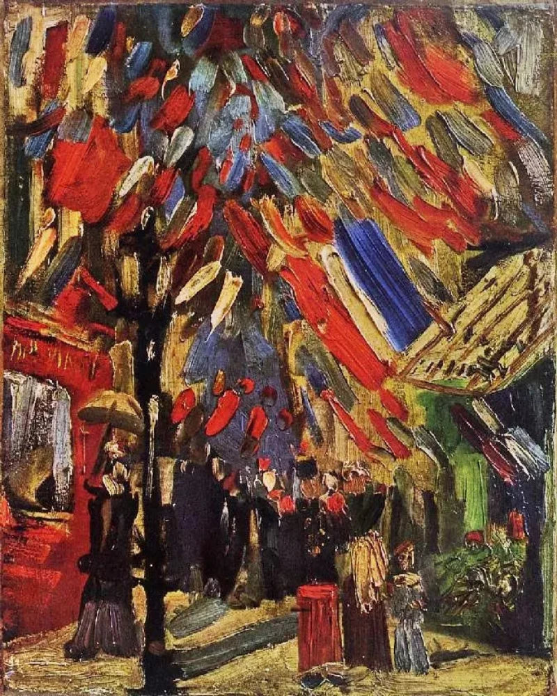 Vincent van Gogh The Fourteenth of July Celebration in Paris - Alaya Gallery