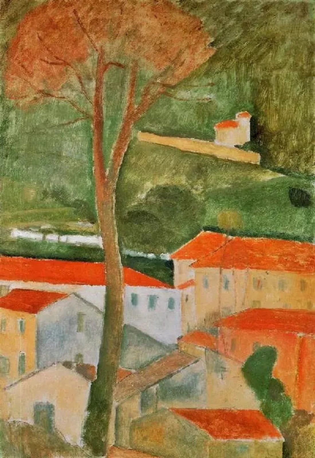 Amedeo Modigliani Landscape - Alaya Gallery