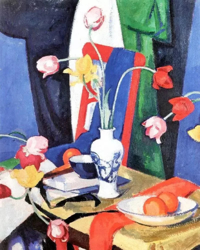 Samuel John Peploe Still LIfe with Tulips - Alaya Gallery