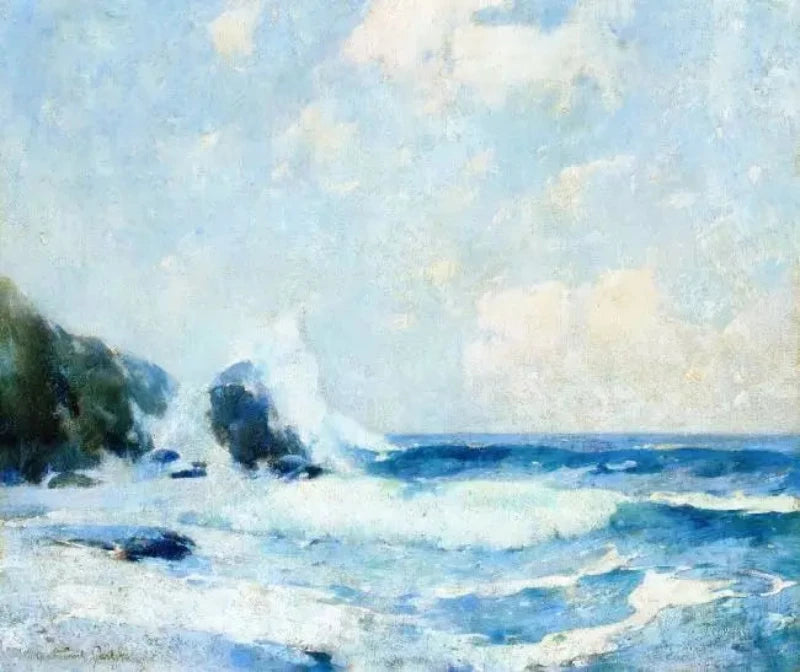 Emil Carlsen Full Tide Coast of Maine - Alaya Gallery