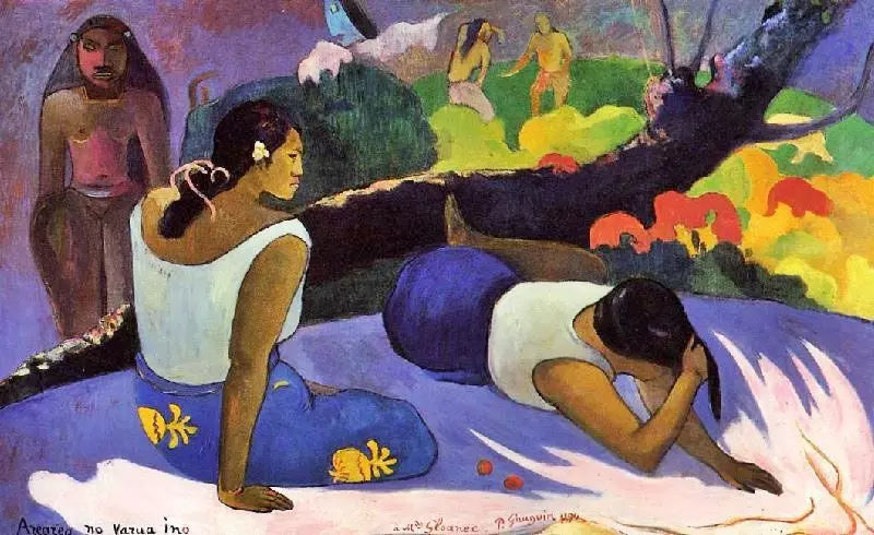 Paul Gauguin Arearea no varua ino - Alaya Gallery