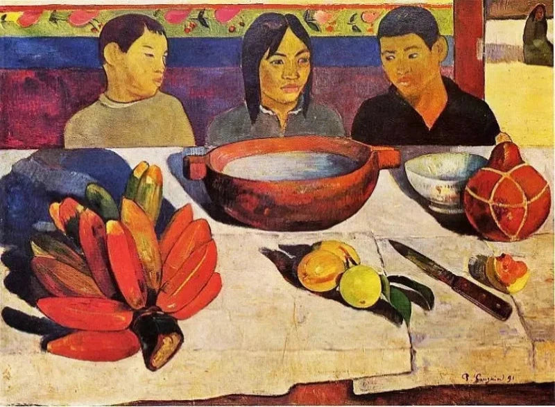 Paul Gauguin The Meal, also known as The Bananas - Alaya Gallery