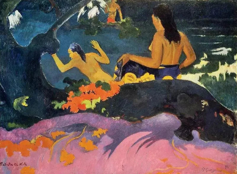 Paul Gauguin Fatata te Miti, also known as By the Sea - Alaya Gallery