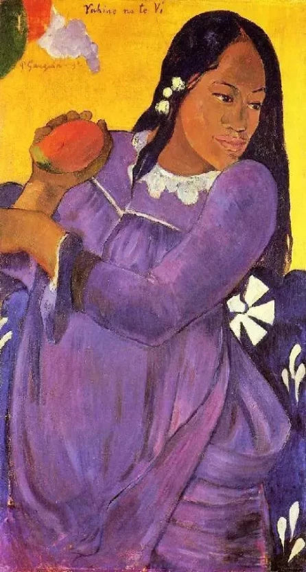 Paul Gauguin Vahine no te vi, also known as Woman with a Mango - Alaya Gallery