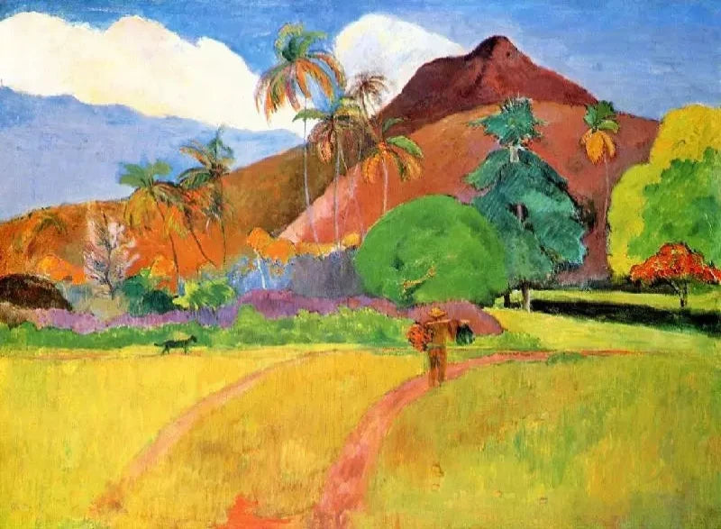 Paul Gauguin Tahitian Landscape - Alaya Gallery