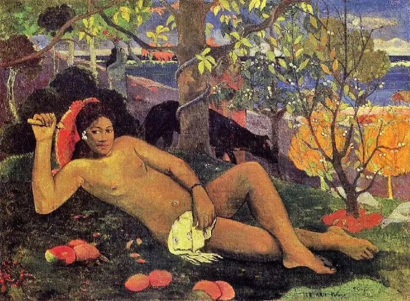 Paul Gauguin Te Arii Vahine, also known as The King??￡¤s Wife - Alaya Gallery