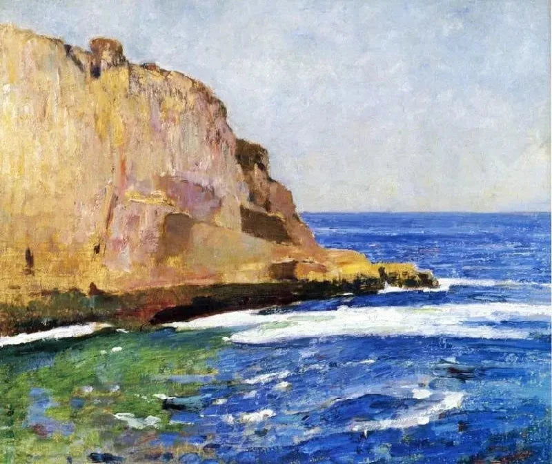 Emil Carlsen Bald Head Cliff, York, Maine - Alaya Gallery