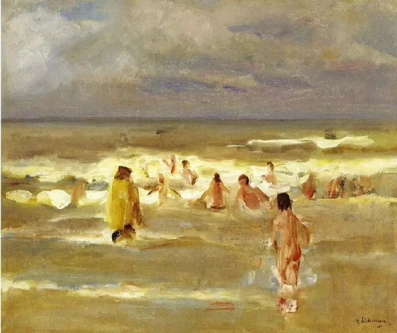 Max Liebermann Bathing Boys - Alaya Gallery