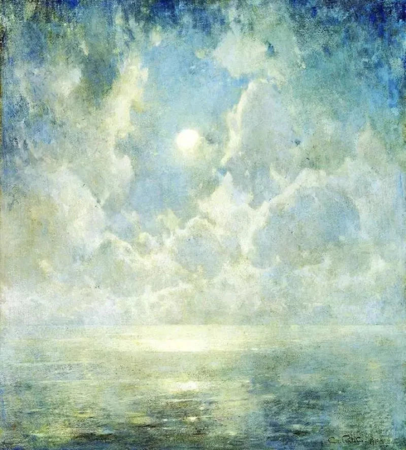 Emil Carlsen Moonlight on the Kattegat - Alaya Gallery