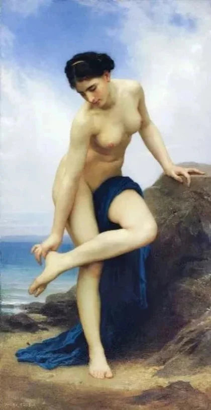 William Bouguereau After the Bath (first version) - Alaya Gallery