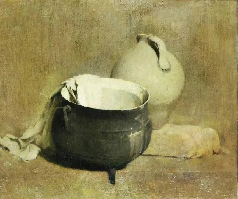 Emil Carlsen Still Life with Kettle and Jug - Alaya Gallery