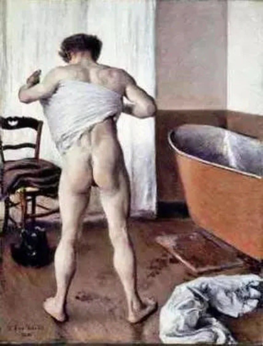 Gustave Caillebotte Man at His Bath - Alaya Gallery