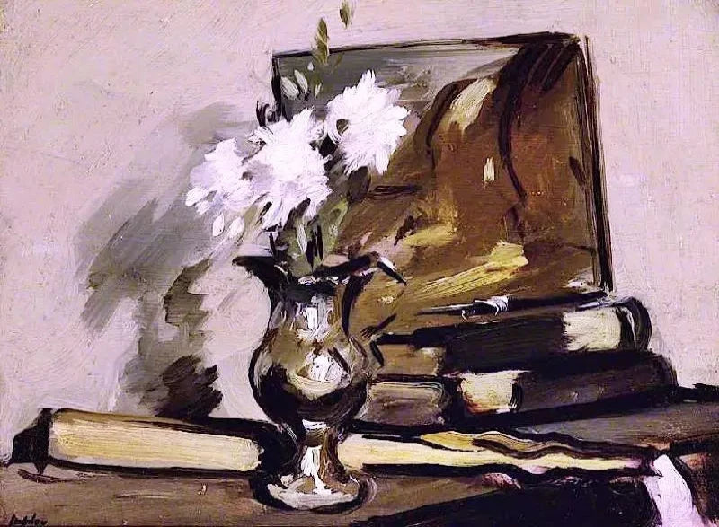 Samuel John Peploe Flowers in a Silver Jug - Alaya Gallery