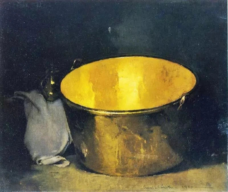 Emil Carlsen Brass and Copper - Alaya Gallery