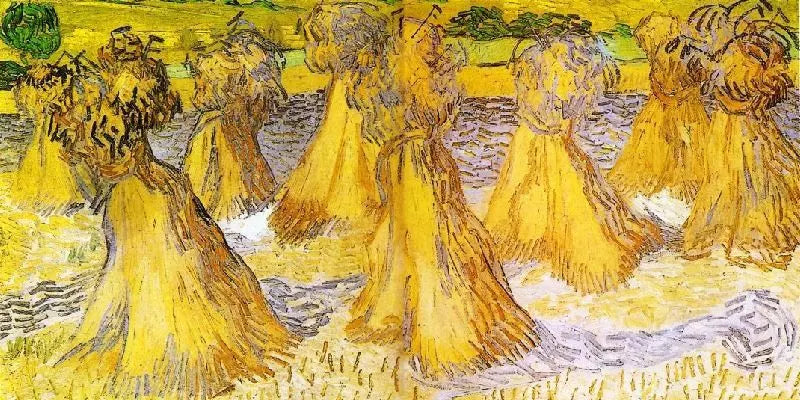 Vincent van Gogh Sheaves of Wheat - Alaya Gallery