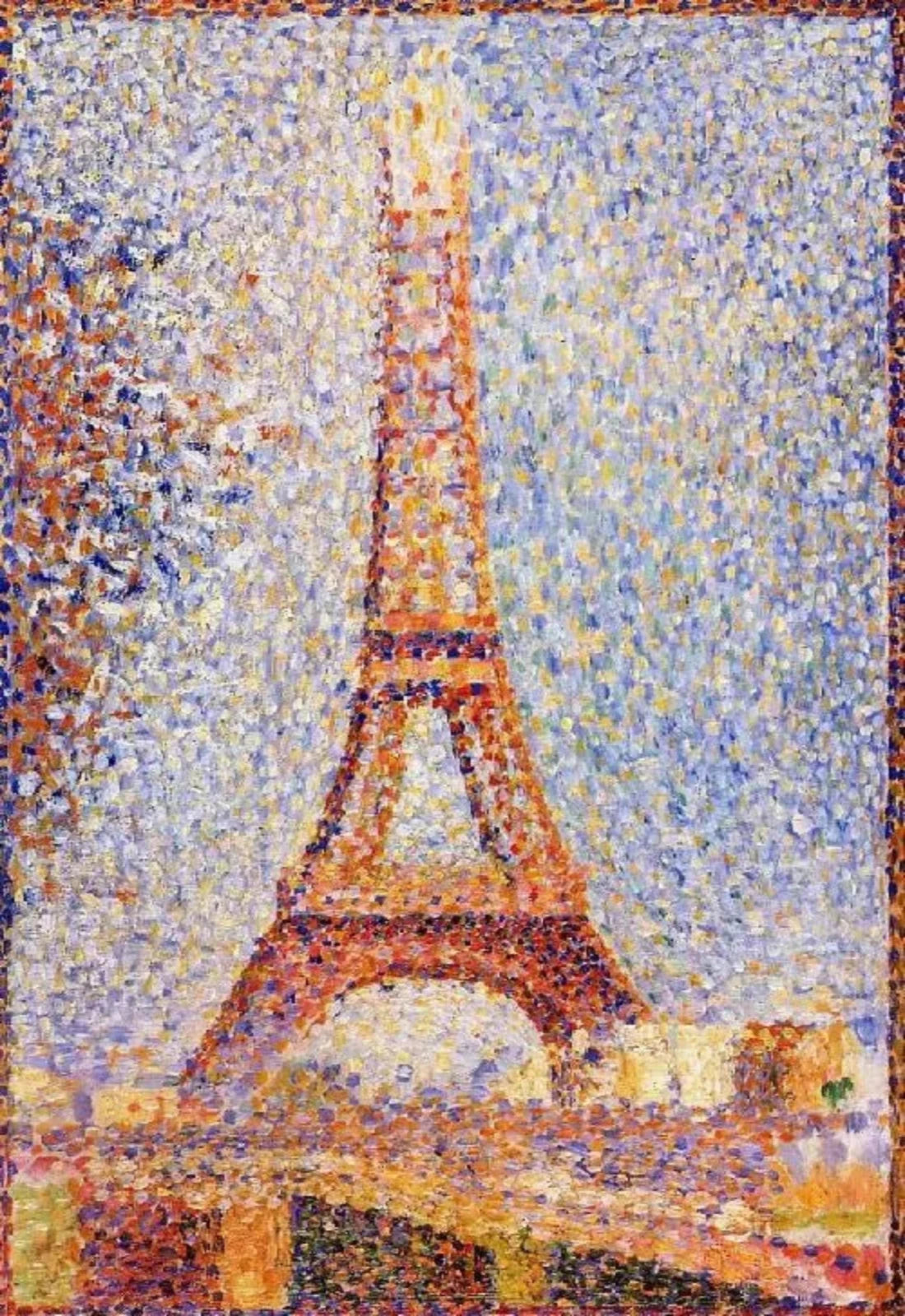 Georges Seurat The Eiffel Tower - Alaya Gallery